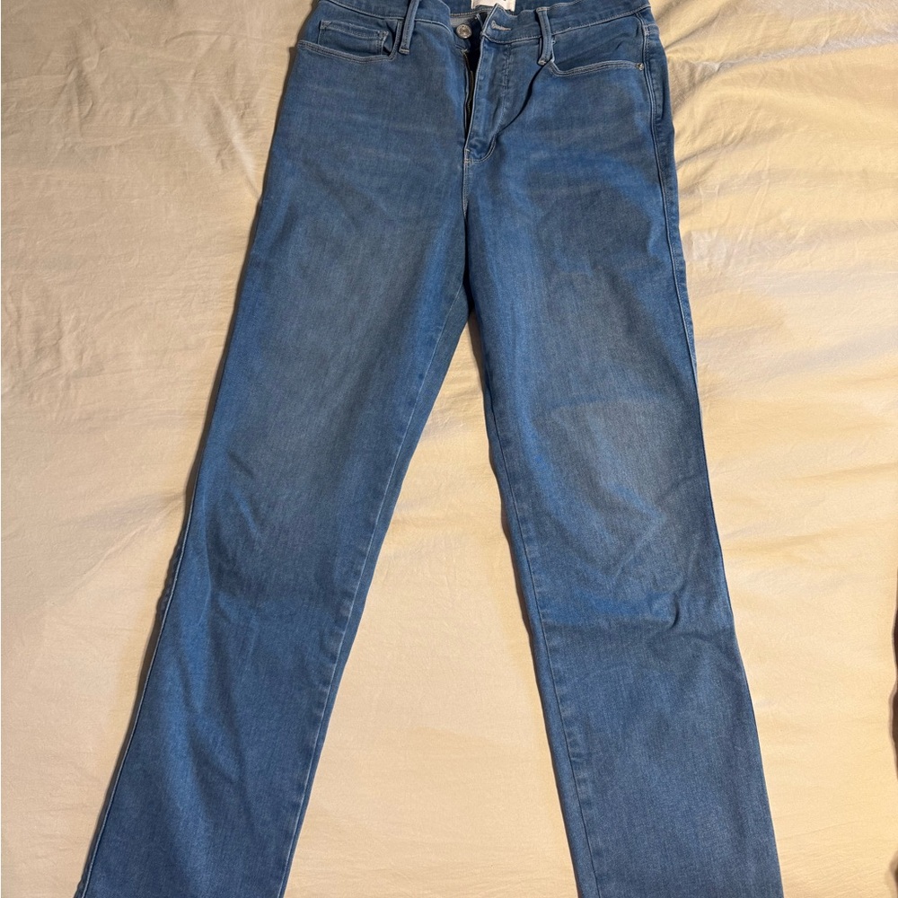 Frame Le Sylvia Slender Straight jeans